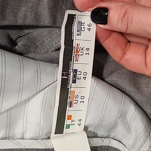 Silvian Heach, made in  Italy, grey pants - Picture 11 of 16
